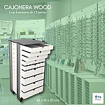 CAJONERA WOOD BLANCA