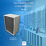 CAJONERA CON BANDEJAS DE 15 P